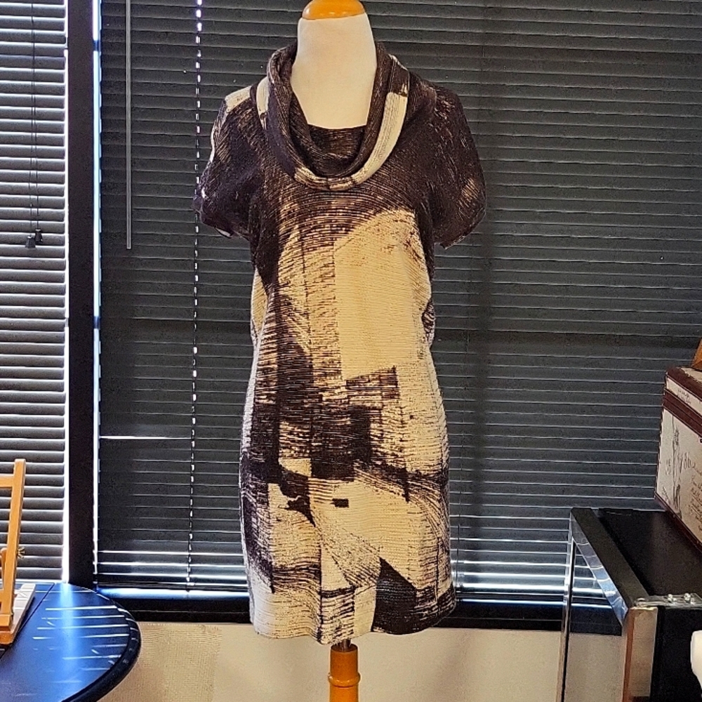 Print sweater